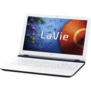 LaVie（ラヴィ） E LE150/S2W 15.6型ワイド液晶/HDD500GB/DVDスーパーマルチドライブ/Windows 8.1 PC-LE150S2W