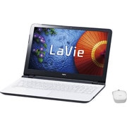 LaVie（ラヴィ） S LS150/SS 15.6型ワイド液晶/HDD750GB/DVDスーパーマルチドライブ/Windows 8.1/エクストラホワイト PC-LS150SSW
