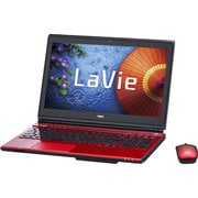 LaVie(ラヴィ) L LL750/SS 15.6型ワイド液晶/HDD1TB/ブルーレイディスクドライブ/Windows 8.1/クリスタルレッド PC-LL750SSR