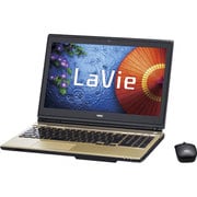 LaVie(ラヴィ) L LL750/SS 15.6型ワイド液晶/HDD1TB/ブルーレイディスクドライブ/Windows 8.1/クリスタルゴールド PC-LL750SSG
