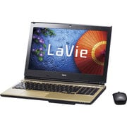 LaVie(ラヴィ) L LL750/SS 15.6型ワイド液晶/HDD1TB/ブルーレイディスクドライブ/Windows 8.1/クリスタルゴールド/ヨドバシオリジナル PC-LL750SSG-YC