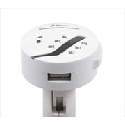 Bluetooth対応 ワイヤレス FMトランスミッター ホワイト JF-BTFM2W