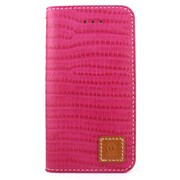 I5A06-14A278-04 [DESIGNSKIN Premium Croco for iPhone5/5s Pink]