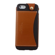I5A06-14A286-19 [DESIGNSKIN Premium Bartype for iPhone 5/5s Dark Brown]