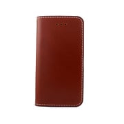 I5A06-14A279-07 [DESIGNSKIN Basic for iPhone 5/5s Red Brown]