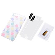 RT-JP5SC3/AP [iPhone 5/5s用 スマホ女子 デザイン シェルジャケット リンゴ]