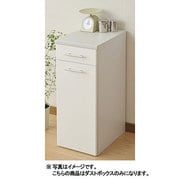 人工大理石天板大型ダストカウンター（45L） ホワイト SSDB-1JDR(WH)