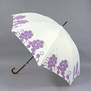 ポリエステル ブドウ 60cm ジャンプ傘 [001403036-4032 ブドウ]