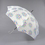 ポリエステル 花火 60cm ジャンプ傘 グリーン [001431736-4319 グリーン]