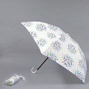 ポリエステル 花火 55cm 3段ミニ傘 グリーン [001431756-4319 グリーン]