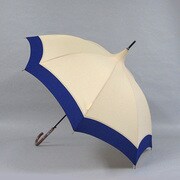 C.ROUAN ポリエステル 切継ぎ 58cm ジャンプ傘 パゴダ 無地-ベージュ [001750066-無地-ベージュ]