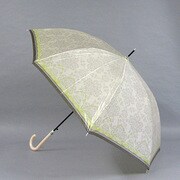 フェミオ・ヴァレンティノ サテンプリント 60cm ジャンプ傘 ベージュ [001770036-7702 ベージュ]