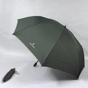 フェミオ・ヴァレンティノ 無地 60cm 2段折傘 カーキ [001780046-無地 カーキ]