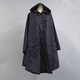 ポリエステル 水玉 ポンチョ 002342402-ドット 黒