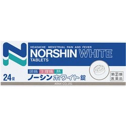 ノーシンホワイト錠 24錠 [指定第2類医薬品 解熱鎮痛剤 ※セルフメディケーション税制対象商品]
