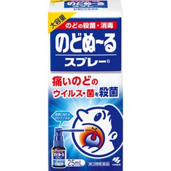 のどぬ～るスプレー 大容量 25ml [第3類医薬品 のどの痛み]