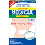 サロンパスAe大判　12枚 [第3類医薬品 プラスター・テープ剤 ※セルフメディケーション税制対象商品]