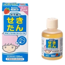 宇津 こどもせきどめシロップA 120ml [指定第2類医薬品 小児・乳児用 ※セルフメディケーション税制対象商品]