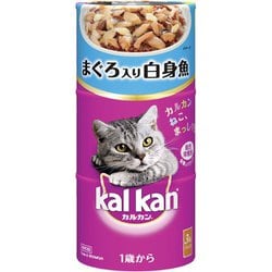 ラージ缶タイプ まぐろと白身魚 [猫用 160g×3P 1歳～ 総合栄養食]