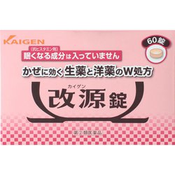 改源錠 60錠 [指定第2類医薬品 総合風邪薬 ※セルフメディケーション税制対象商品]