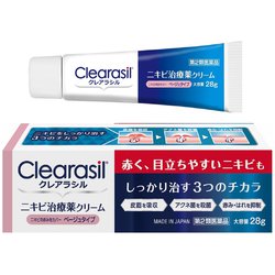 クレアラシル ニキビ治療薬クリーム ベージュタイプ 28g [第2類医薬品 ニキビ治療薬]