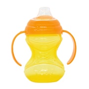 対象月齢：4ヶ月～ FDNB1010904 Click-it ツインハンドル・スパウトカップ 240ml イエロー