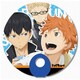 ハイキュー！！クリアうちわ 烏野 A [キャラクターグッズ]