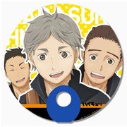 ハイキュー！！クリアうちわ 烏野 C [キャラクターグッズ]