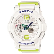 Baby-G G-LIDE(ベビージージーライド) クオーツ レディース ホワイト BGA-180-7B2JF