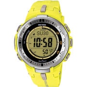 PRO TREK Slim Line(プロトレック スリムライン) 電波ソーラー トリプルセンサーVer.3搭載 イエロー PRW-3000-9BJF