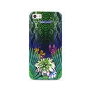 JCIPC5PYFL1GRN [iPhone 5/5s用 PYTHON FLOWERS COVER グリーン]