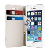 IPC5BOOKCWHI [iPhone 5/5s用 WALLET CASE White]