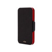 IPC5WALLETBLK1 [iPhone 5/5s用 BI-COLOR WALLET CASE ブラック×レッド]