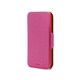IPC5WALLETPNK1 [iPhone 5/5s用 BI-COLOR WALLET CASE ピンク×レッド]