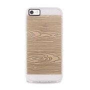 IPC5GOLD1 [iPhone 5/5s用 GOLD FIBER AND POIS COVER 木目]