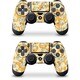 PS4 コントローラー用スキンシール LM Sunshine Pattern [PlayStation4用アクセサリー]