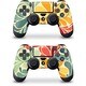 PS4 コントローラー用スキンシール Sea Garden [PlayStation4用アクセサリー]