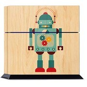 PS4 用スキンシール Blue Robot [PlayStation4用アクセサリー]