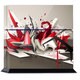 PS4 用スキンシール Red Metal [PlayStation4用アクセサリー]