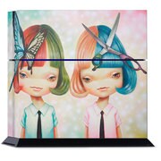 PS4 用スキンシール Scissors And Butterfly [PlayStation4用アクセサリー]