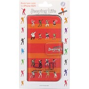 J-I5S-TＮ02 [iPhone5s/iPhone5専用 Peeping Life Book type case Shot put]