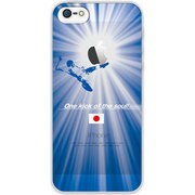ipc-y-047 クリアケースiPhone 5/5s サッカーOne kick of the soul！