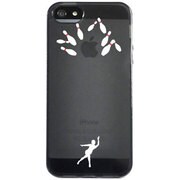 ipc-y-048 [クリアケース iPhone SE/5s/5用 ボウリングSTRIKE！！BK]