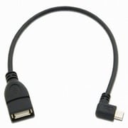 USBケーブル A - Micro-B 左L型 USB-134H