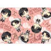 進撃の巨人 マウスパッド エレン＆リヴァイ お掃除ver