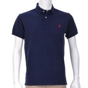 ポロシャツ 半袖 M B82 NAVY [Mサイズ ネイビー]