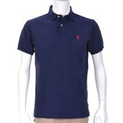 ポロシャツ 半袖 S B82 NAVY [Sサイズ ネイビー]