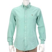 Mサイズ ミントグリーン シャツ 長袖 M F07 LTGREEN