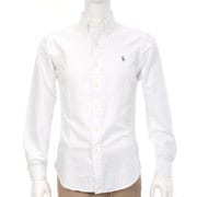 Mサイズ ホワイト シャツ 長袖 M E86 WHITE