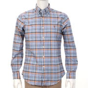 Lサイズ ブループライド シャツ 長袖 L B97 BLUPLAID